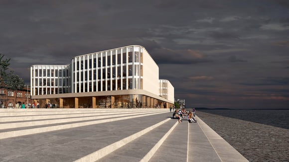 Katajanokan rantaan rakennetaan uusi merellinen kohtaamispaikka