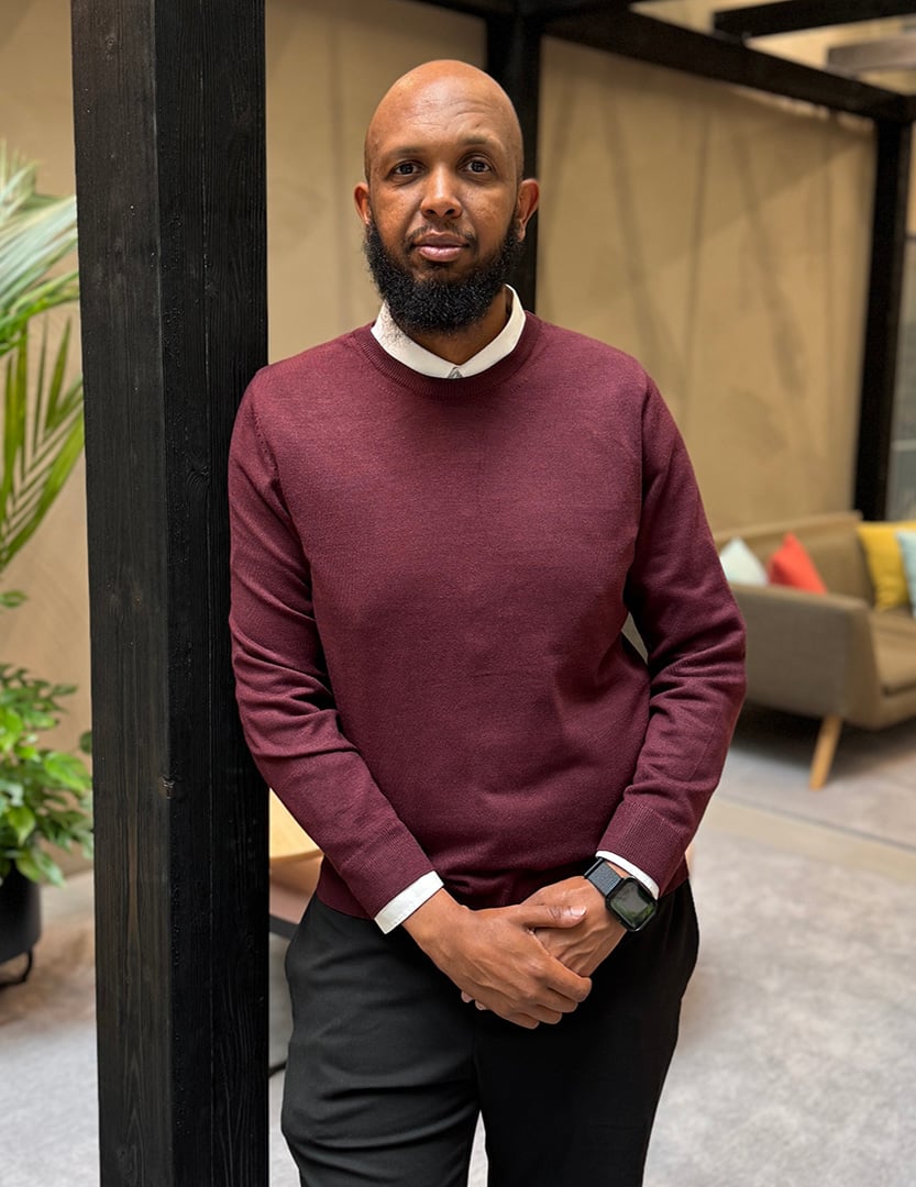 A-Insinöörien projektipäällikkö Ahmed Ibrahim