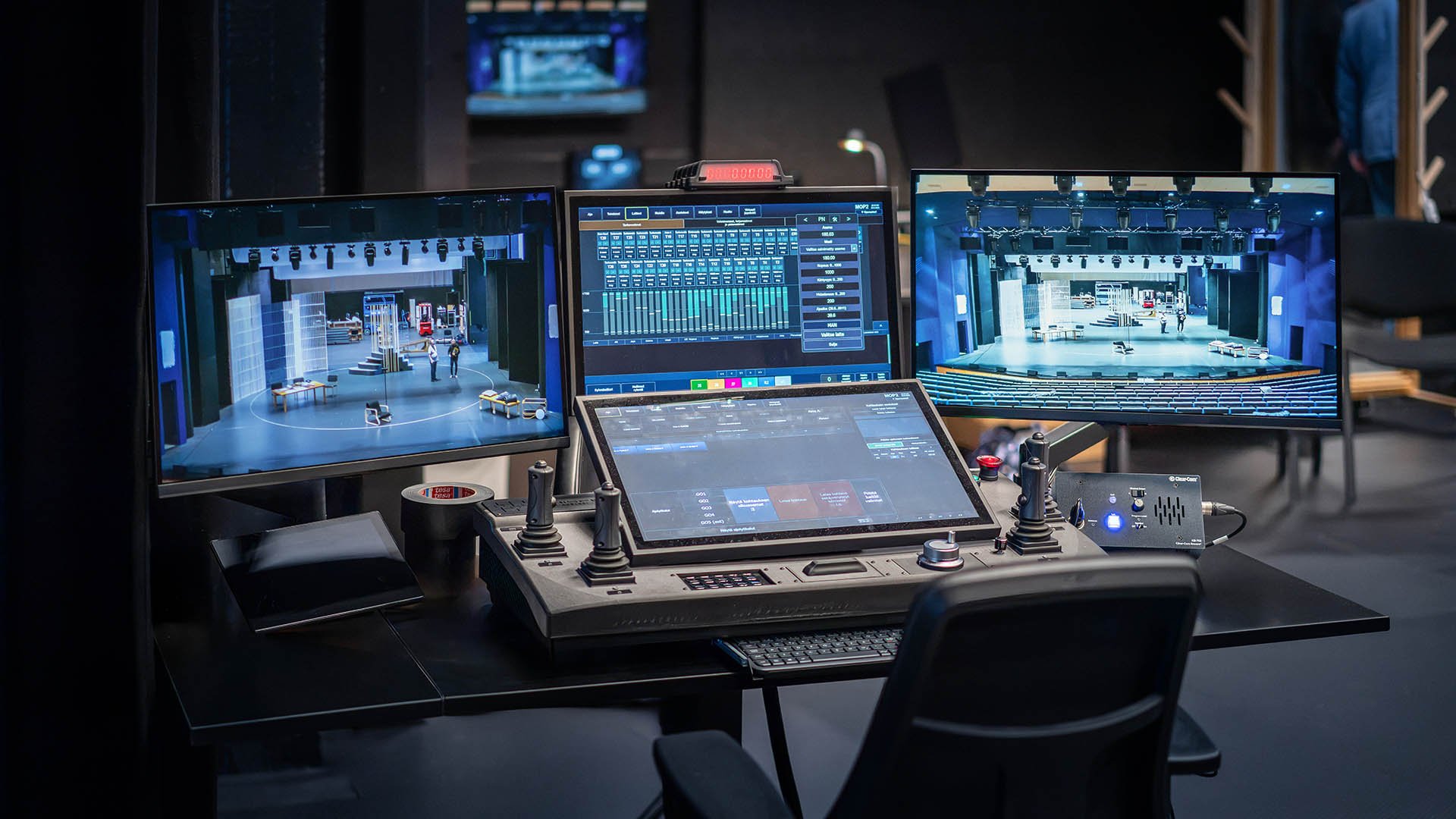 Jyväskylän teatteritalon av-suunittelu