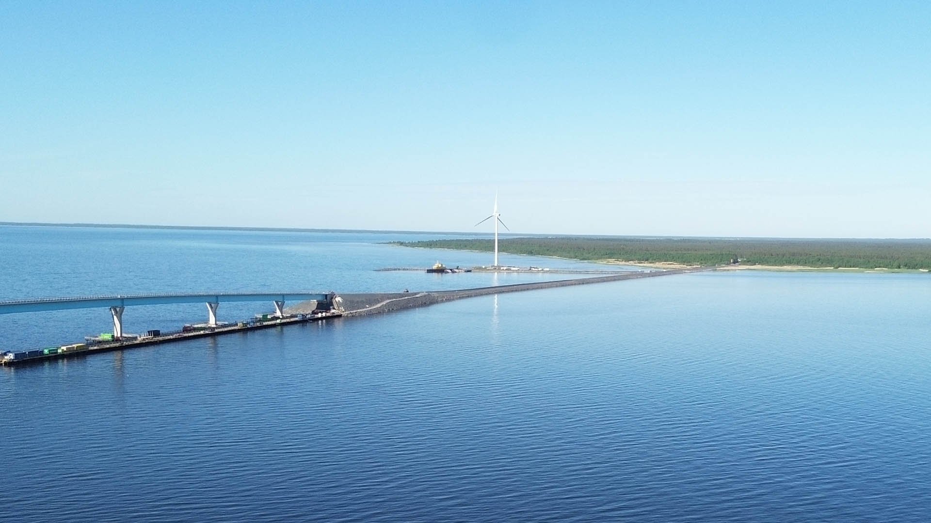 Hailuodon kiinteä yhteys ja Huikun silta Väylävirasto 1920 x 1080