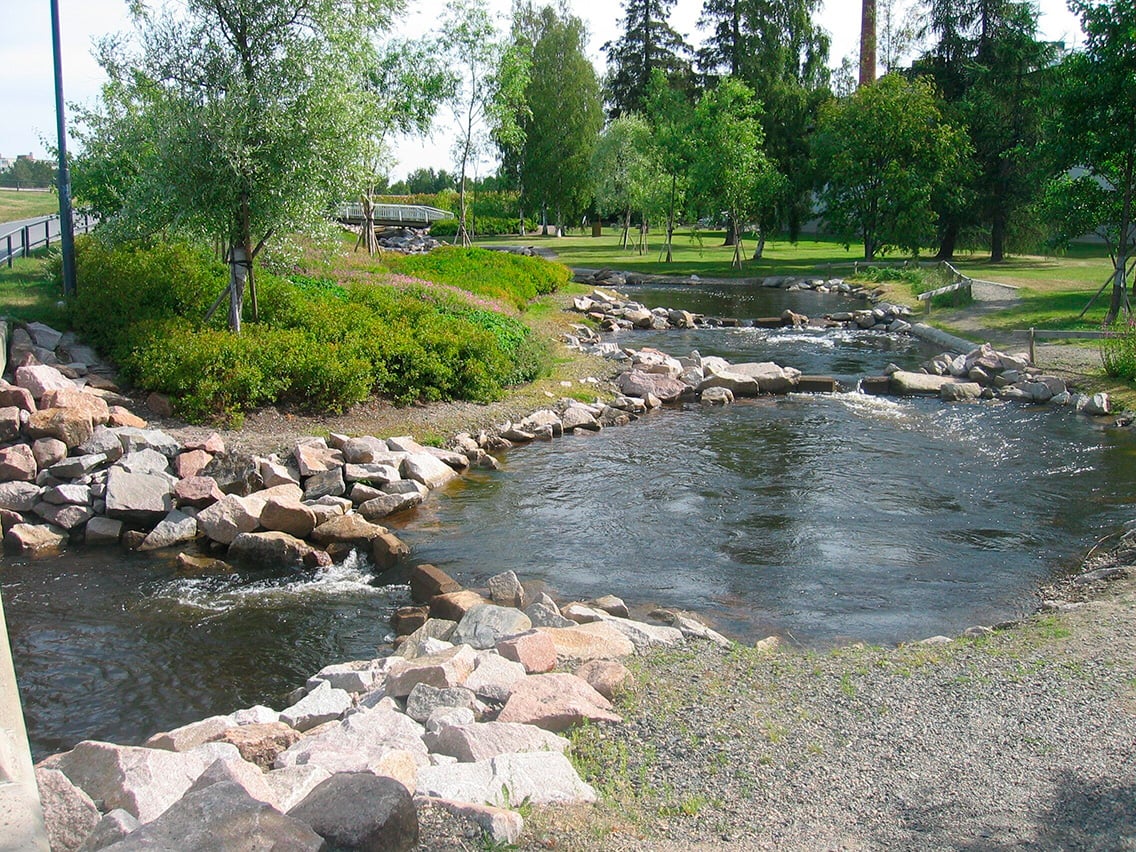 Hupisaarten kalatiet ja kevyenliikenteen silta Merkikoski_pieni