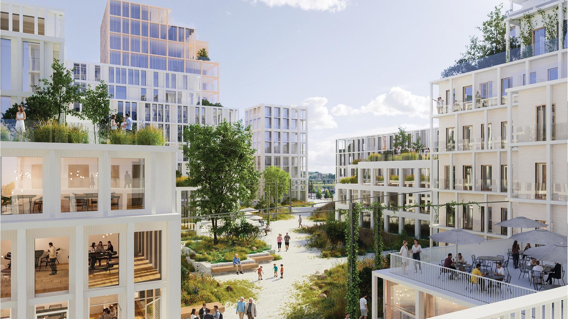 OOPEAA-Jyväskylän Siltakorttelit_Näkymä kannelta Jyväsjärven suuntaan 1920 x 1080