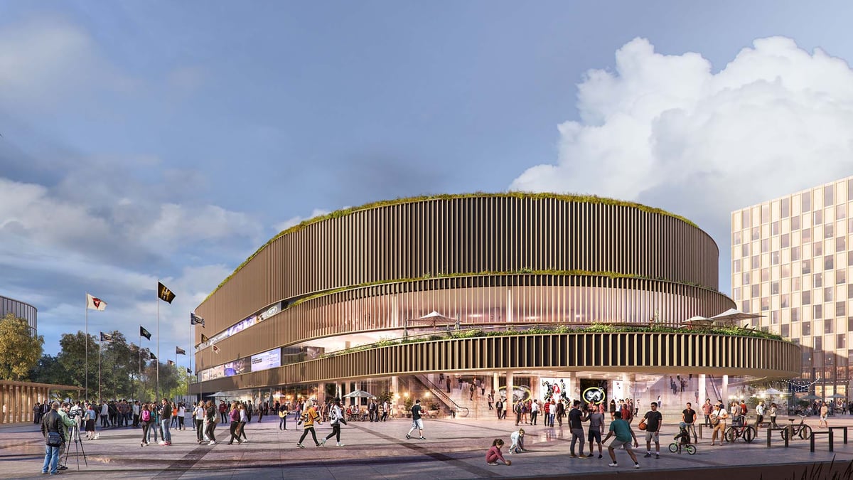 . A-Insinöörit vastaa areenan rakennetekniikan, paloturvatekniikan sekä akustiikan ja melunhallinnan suunnittelusta. 