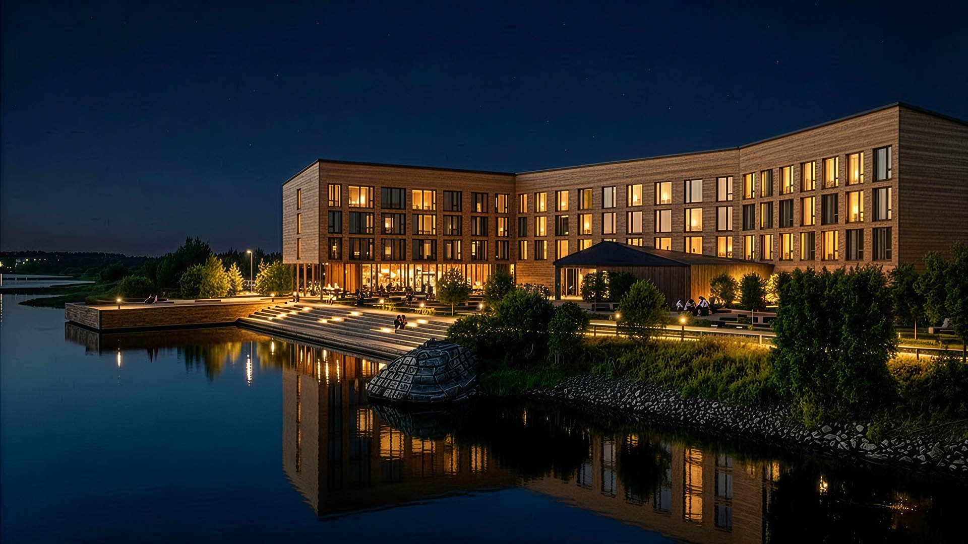 Honka AINS Hirsihotelli ilta havainnekuva 1920 x 1080-1