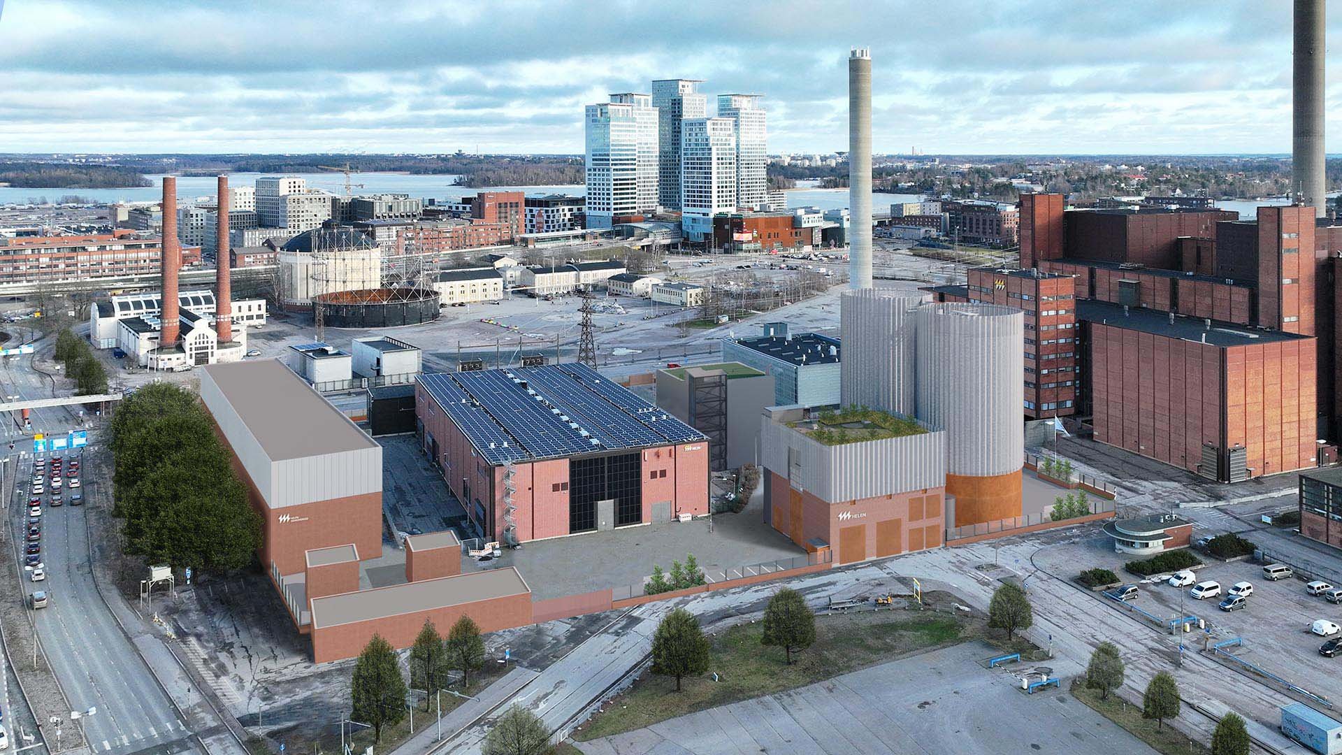 Helenin Hanasaaren energiakortteliin rakentuvan sähkökattilalaitoksen peruskivi muurattiin juhlallisesti 26.9.2025.
