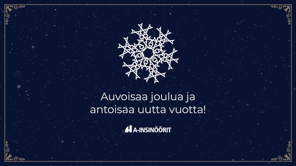 Kiitos yhteistyöstä ja antoisaa uutta vuotta 2021!