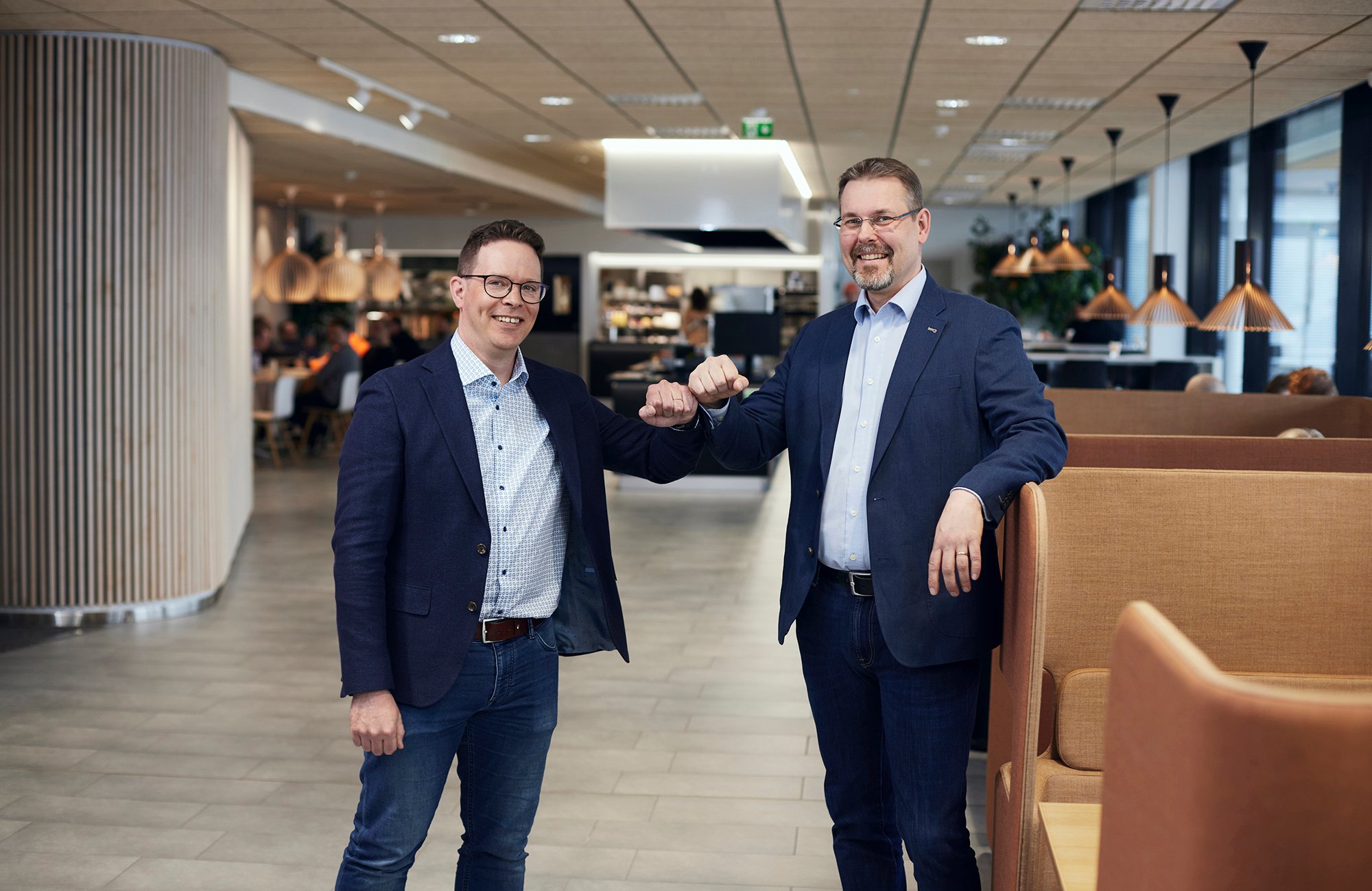 Sakari Mäenpää ja Sasu Karkiainen Kuva Kai Tirkkonen