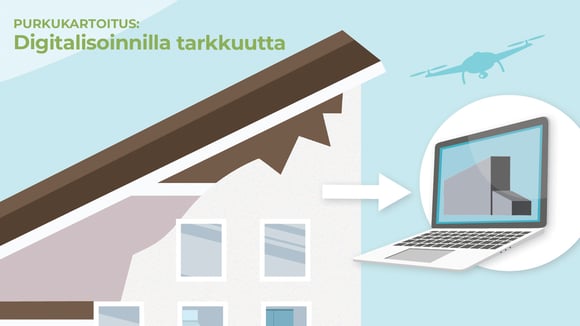 Purkukartoitus 3: Purkukohteen digitalisointi takaa varman ja nopean suunnittelun