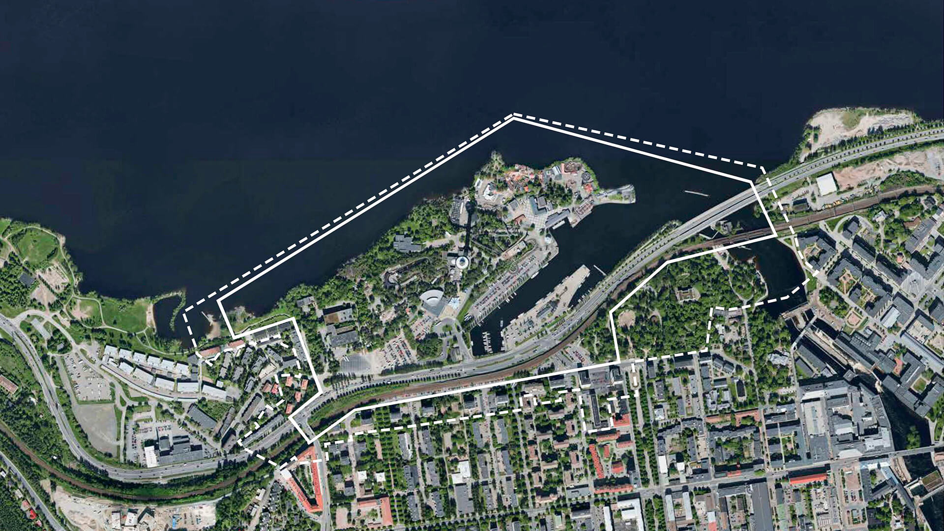Särkänniemi city plan, Tampere