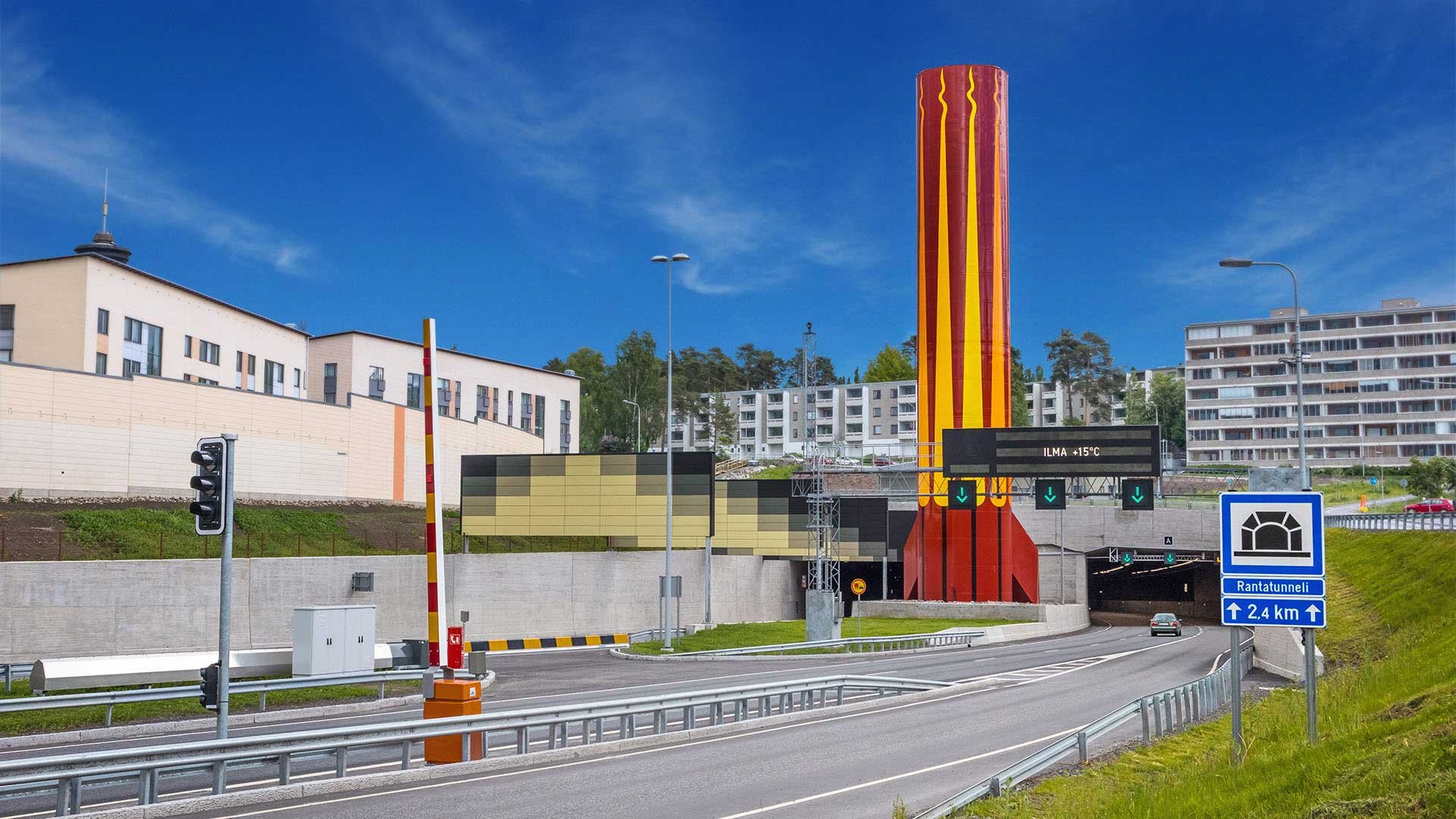Suomen pisin maantietunneli, Tampereen Rantatunneli, on rakennettu allianssimallilla. A-Insinöörit vastasi suunnittelusta.