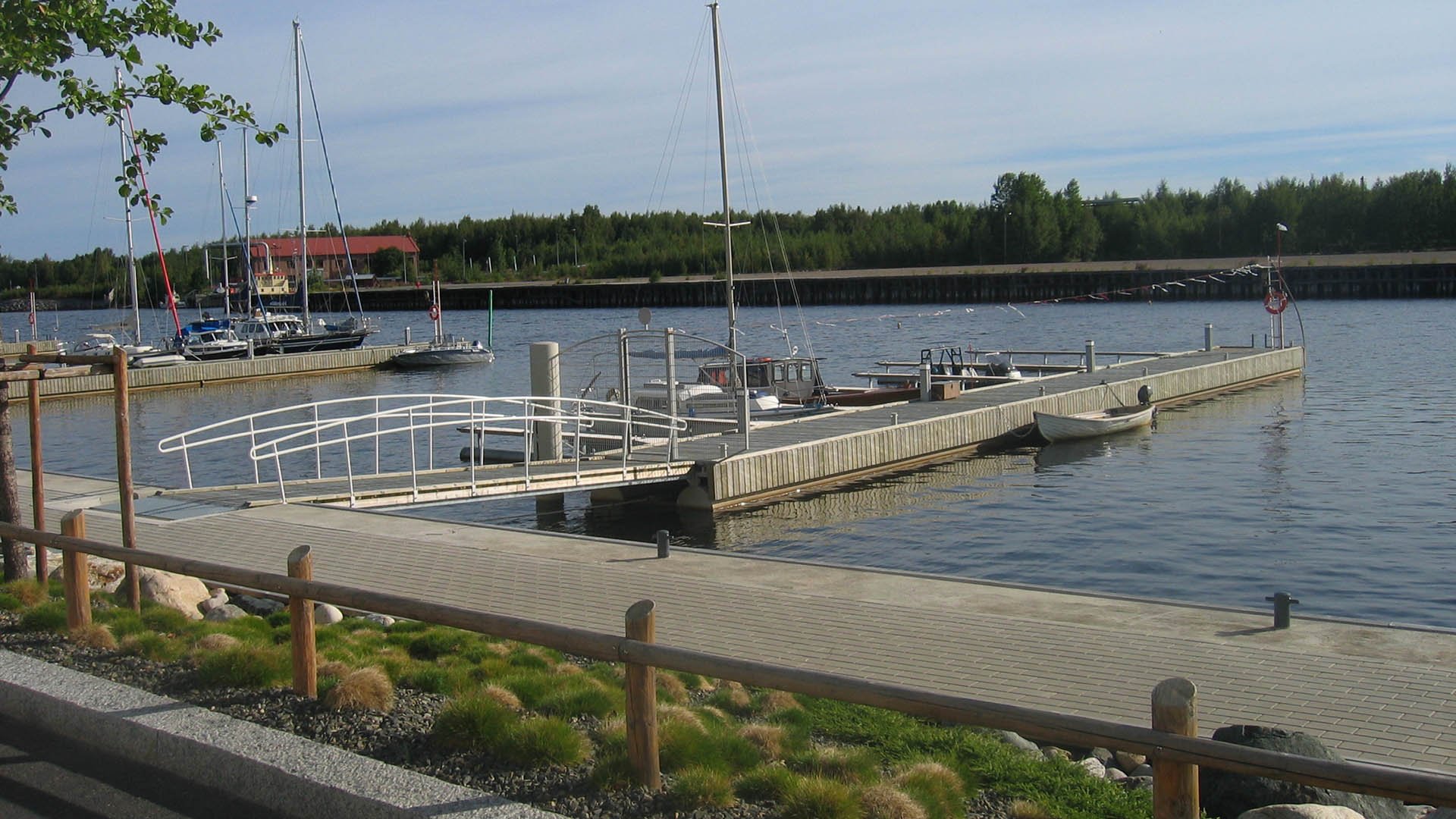 Toppilansaaren venesatama Oulu