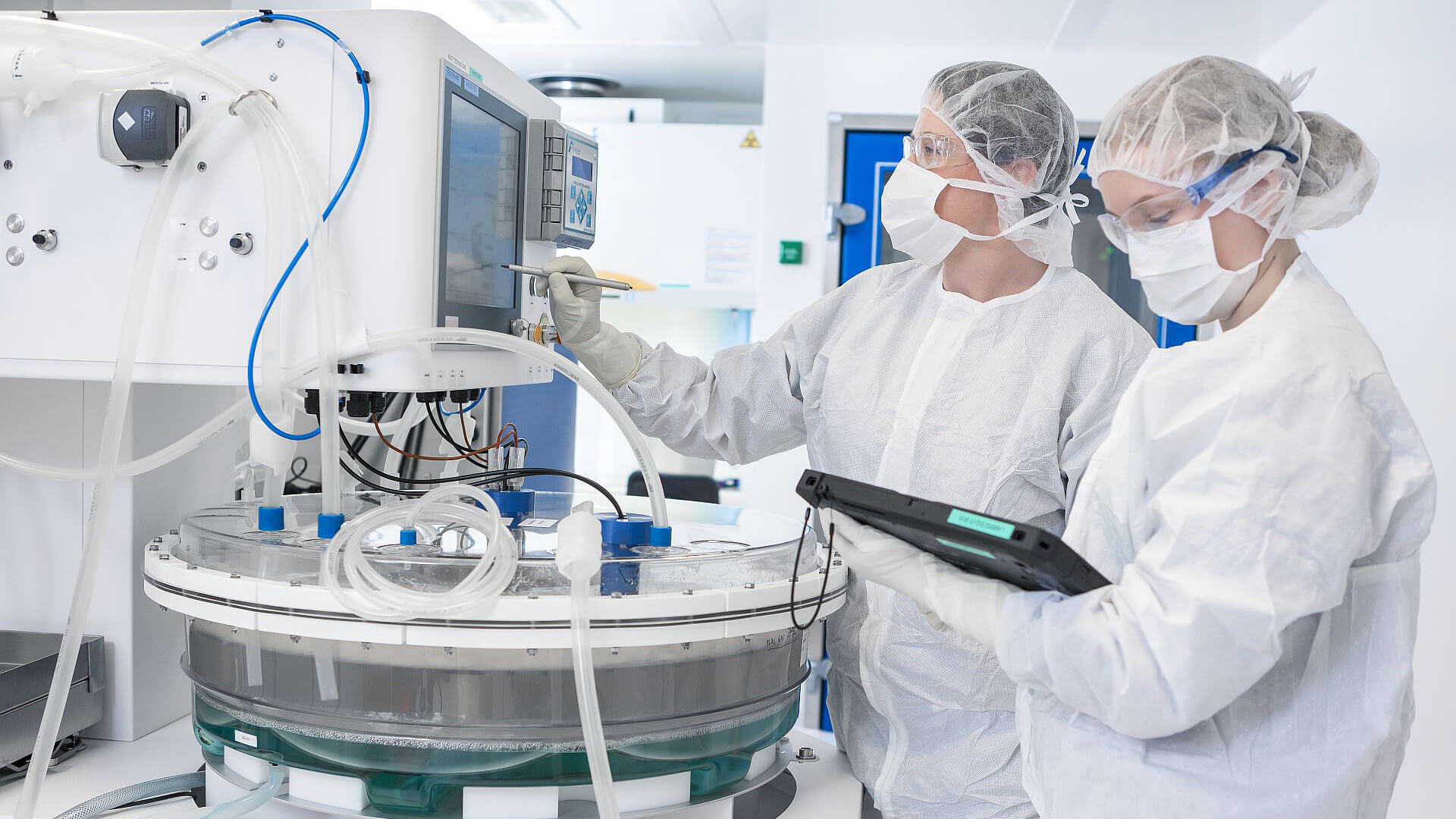 FinVector, clean room laboratory, Kuopio