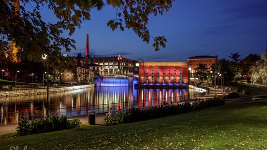 Tammerkosken valaistussuunnittelu, Tampere