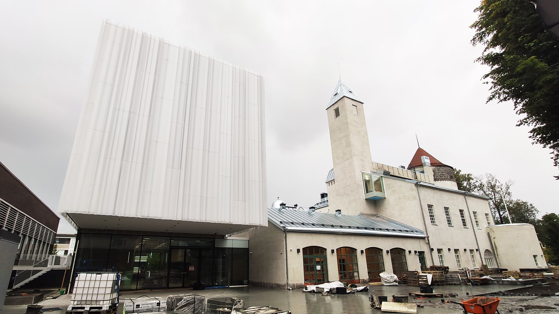 Kuopion museon peruskorjauksessa teteutettiin hybridiallianssimallilla.