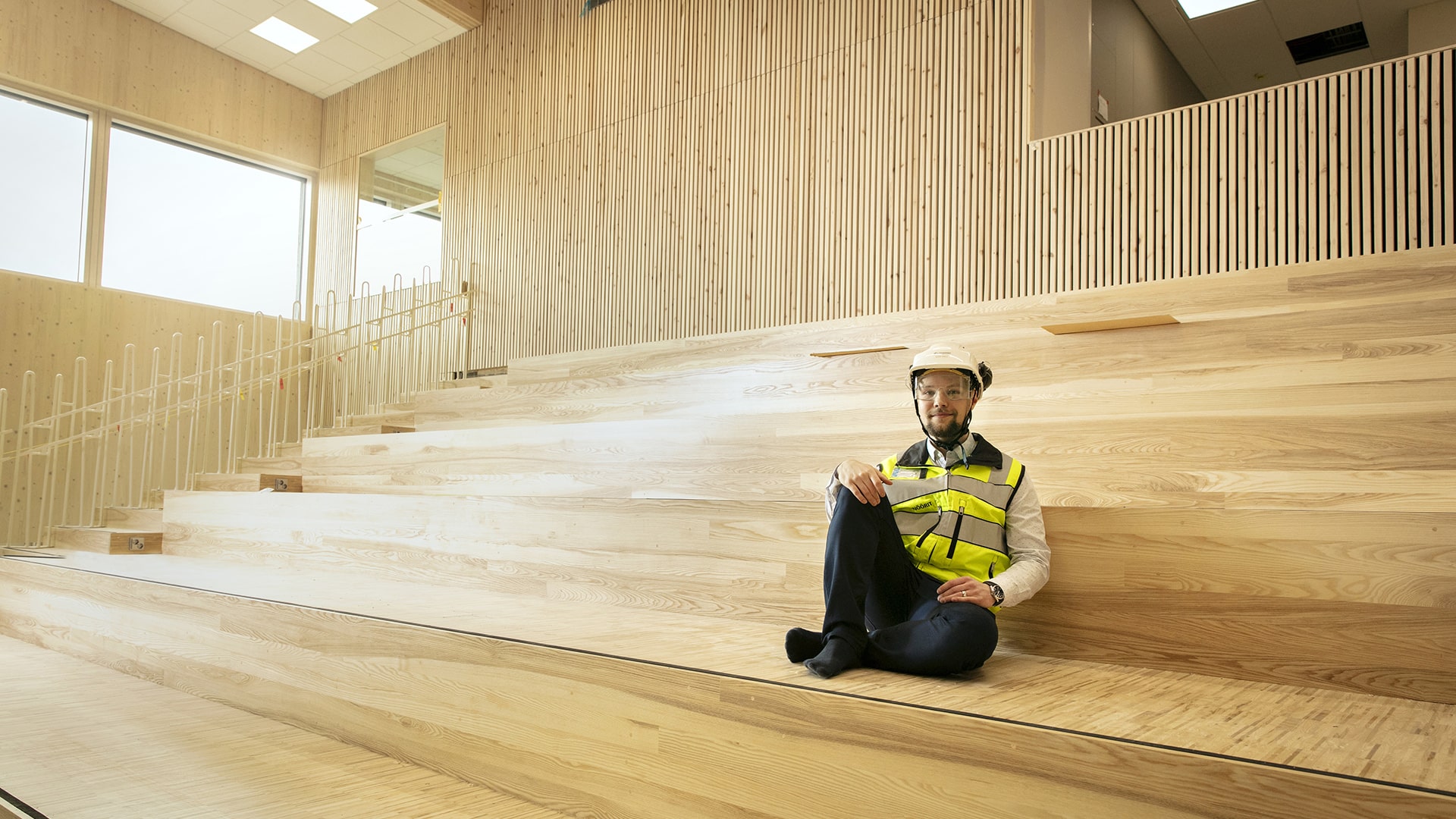 In the timber construction workshop, you'll benefit from the experience of others.
