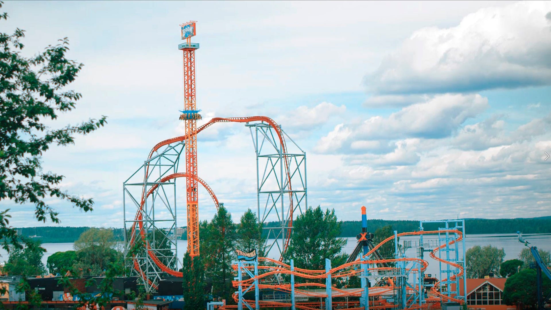 Huvipuistolaite Boom, Särkänniemi, Tampere