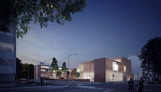 SKiB Campus, architectural competition, Pori, Finland