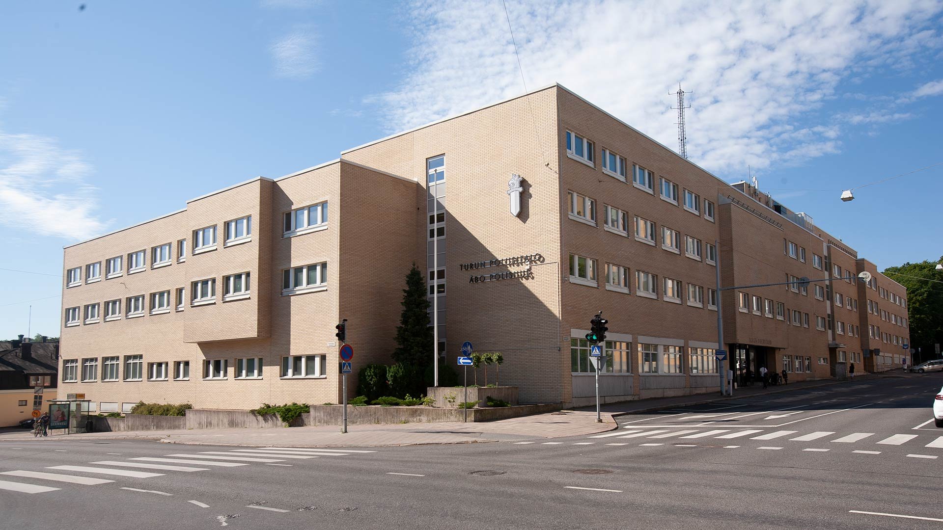 Turku police building, Turku 