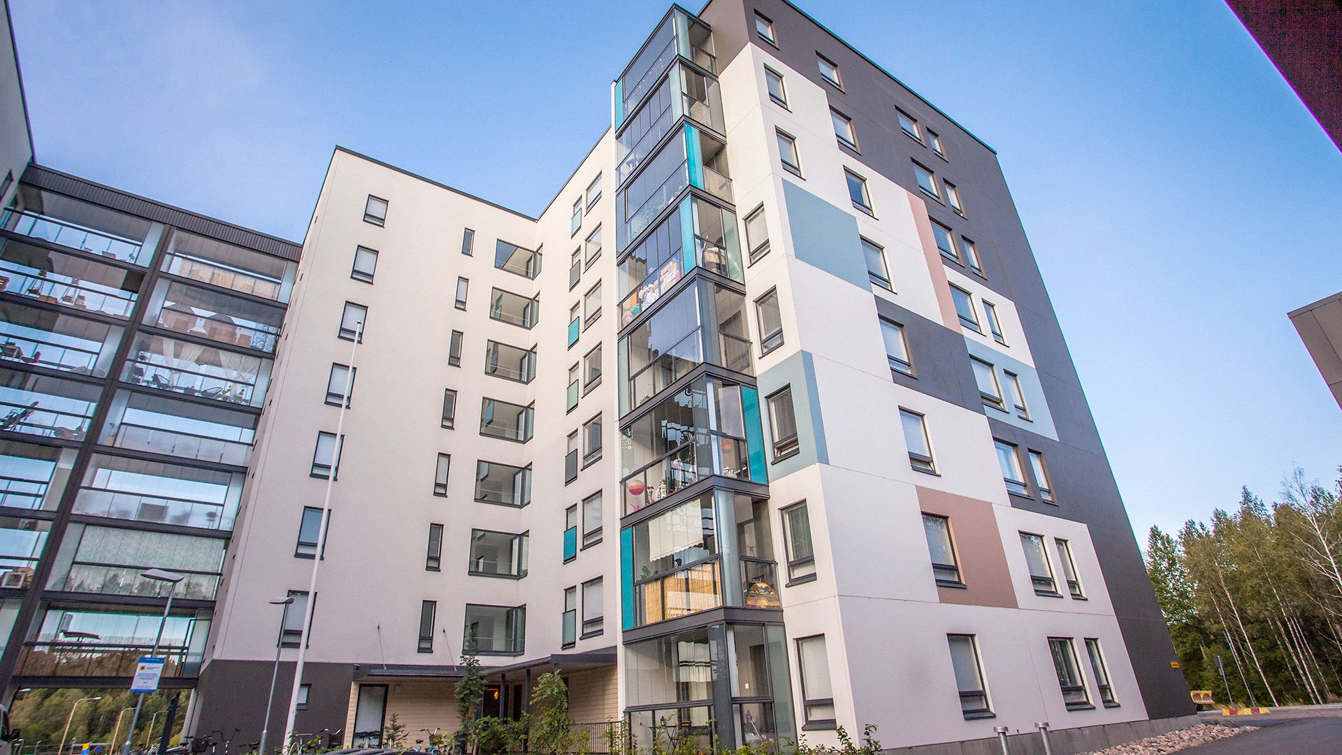 Residential building with the Nordic Swan Ecolabel in Hakunila, Vantaa