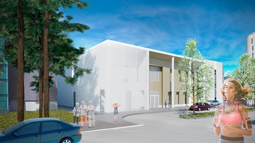 Oulu Univercity Hospital, Building E, Radiotherapy Unit, Oulu