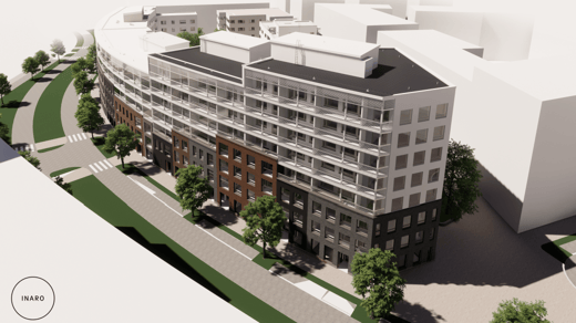 Postipuisto block 17122, plots 1 and 2, Helsinki