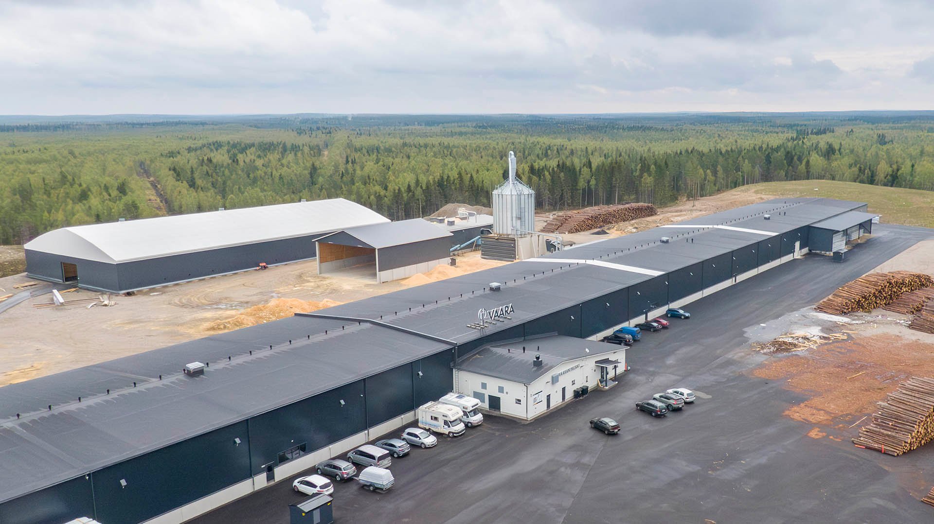 Log product plant, Vaaran Palkki Oy, Tervola