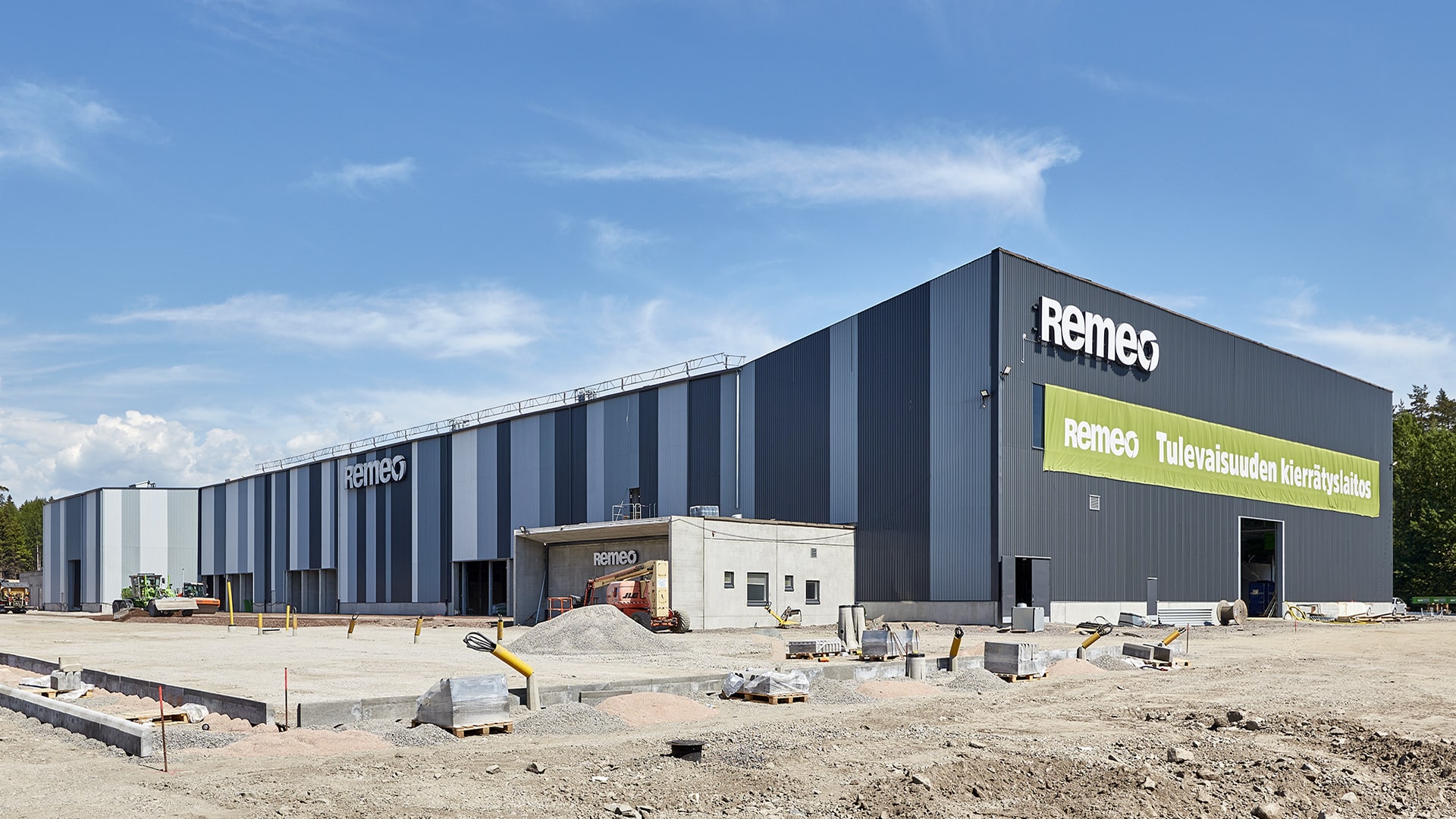 Remeo Oy, Waste processing plant, Vantaa