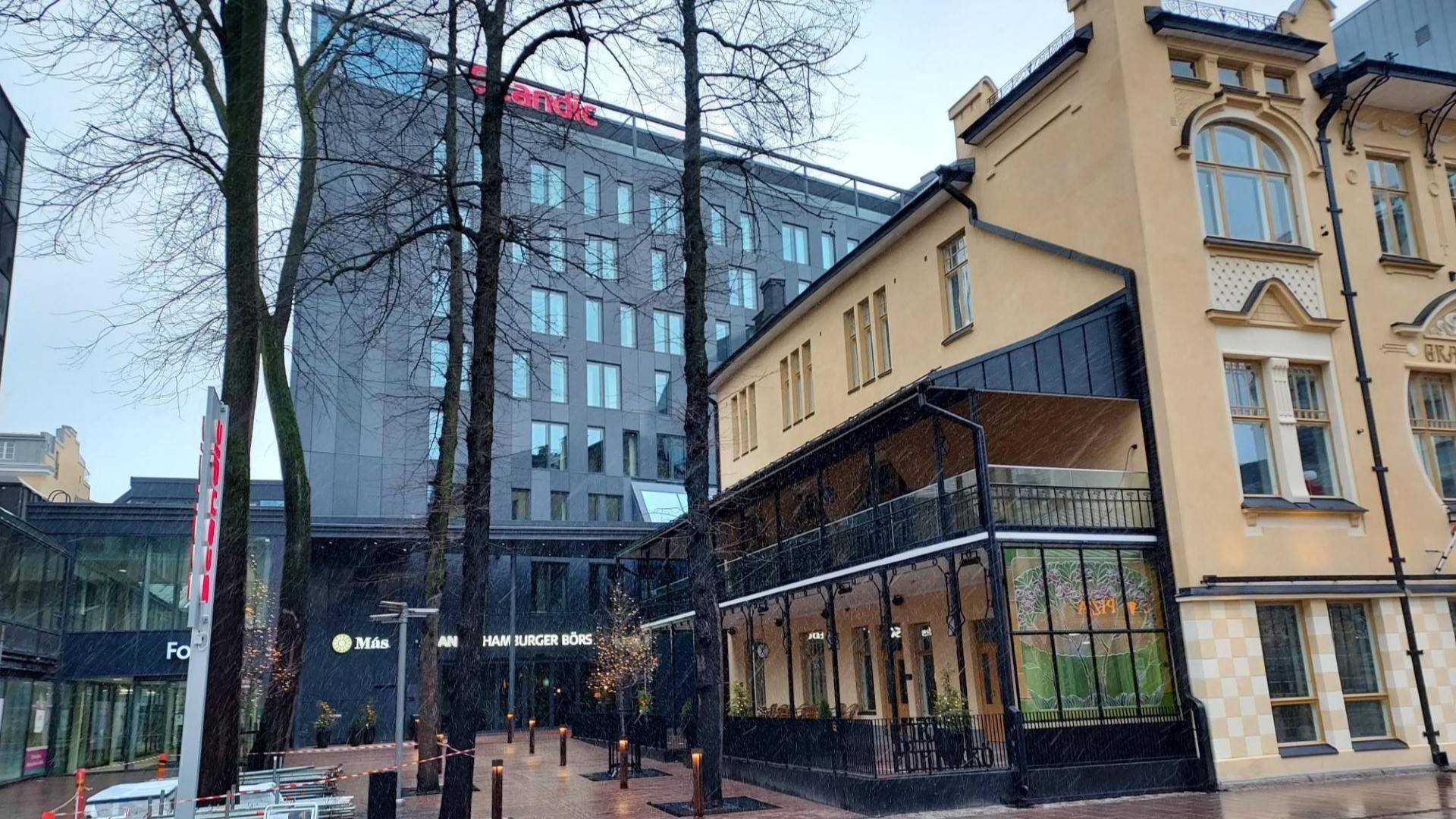 Scandic Hamburger Börs sijaitsee Turun keskustassa
