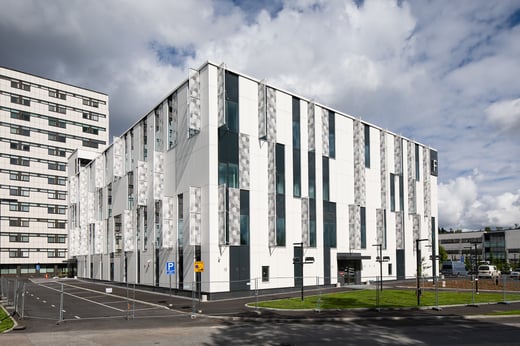 Tampere University Hospital refurbishment, A, B, P and K buildings, Tampere