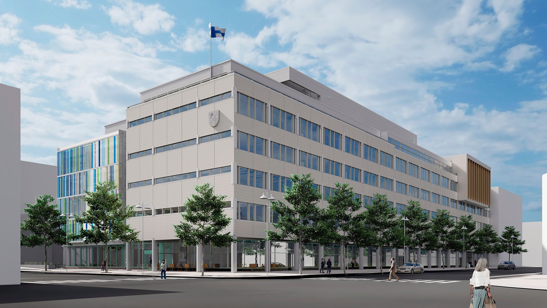 Tampere Central Office Building, Tampere