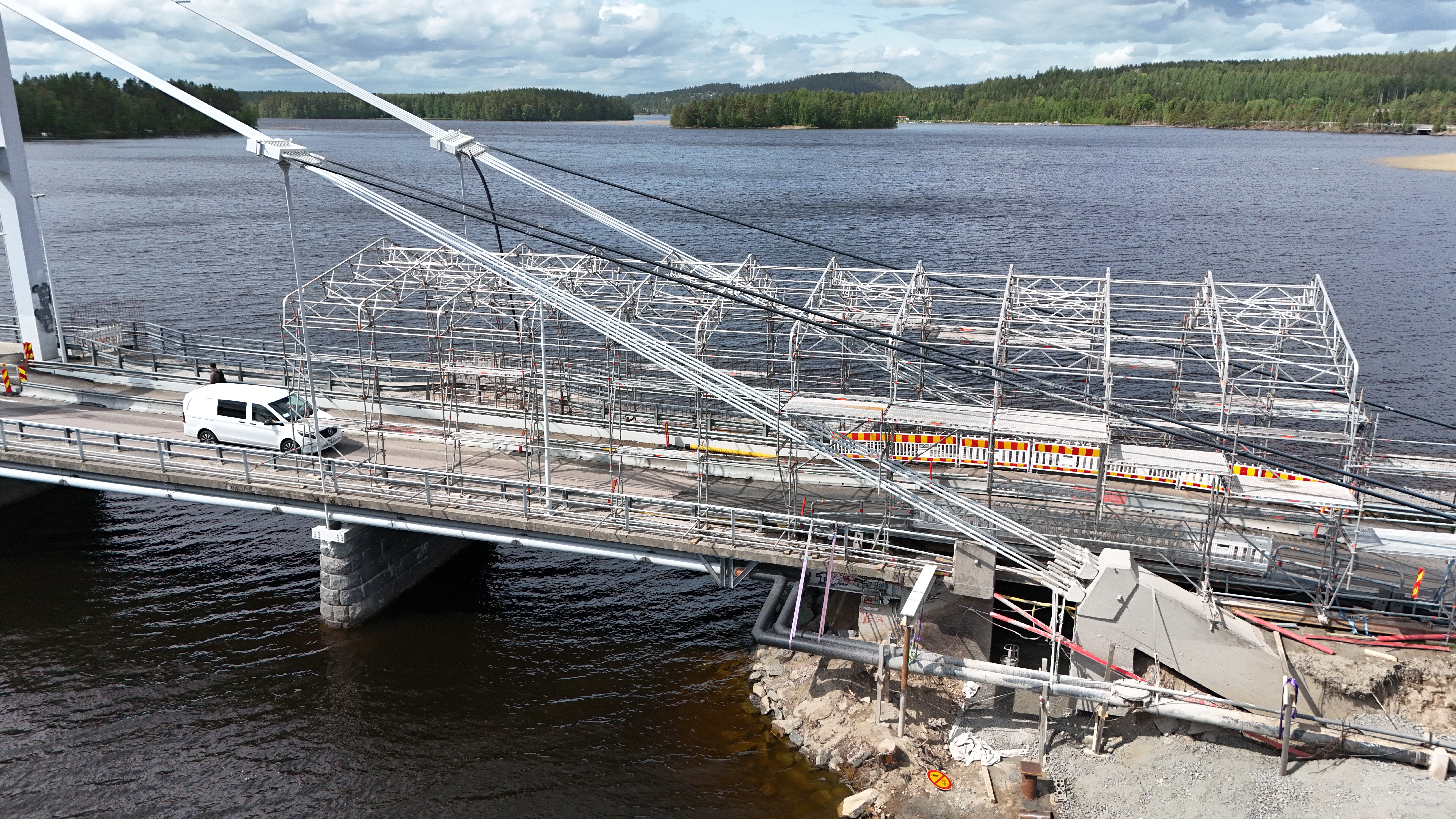 Louhunsalmen silta, Jyväskylä