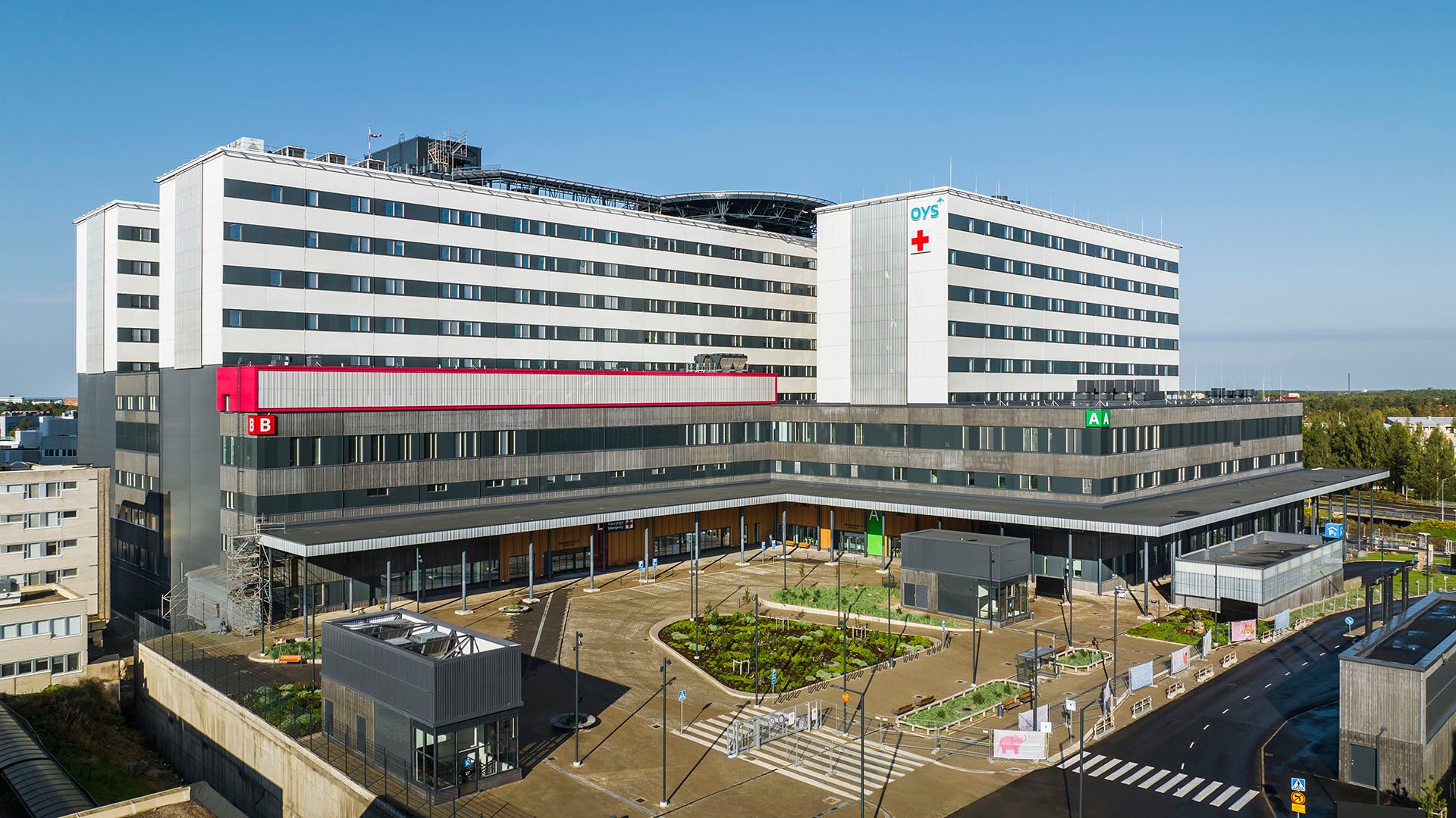 F‑building of Oulu University Hospital , Oulu