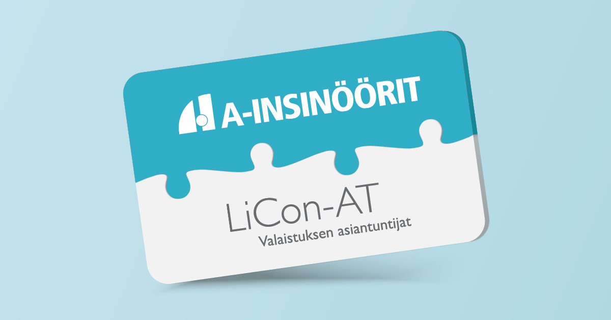 Palvelemme valaistussuunnittelussa &ndash; LiCon-AT osaksi A-Insin&ouml;&ouml;rej&auml;