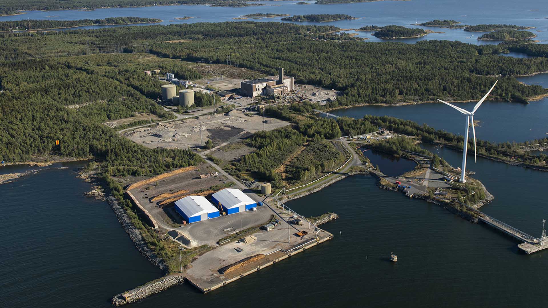 Kristiinankaupungin satama-alue kehittyy – vihreän siirtymän ja uusiutuvan energian tarpeet etusijalla