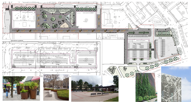 City of Raahe centre urban green plan, Raahe