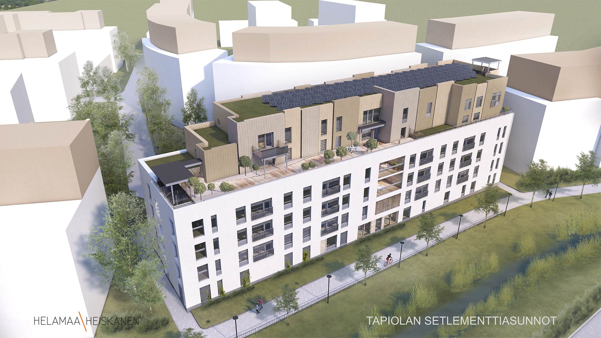 Tapiolan Setlementtiasunnot, housing company, Espoo