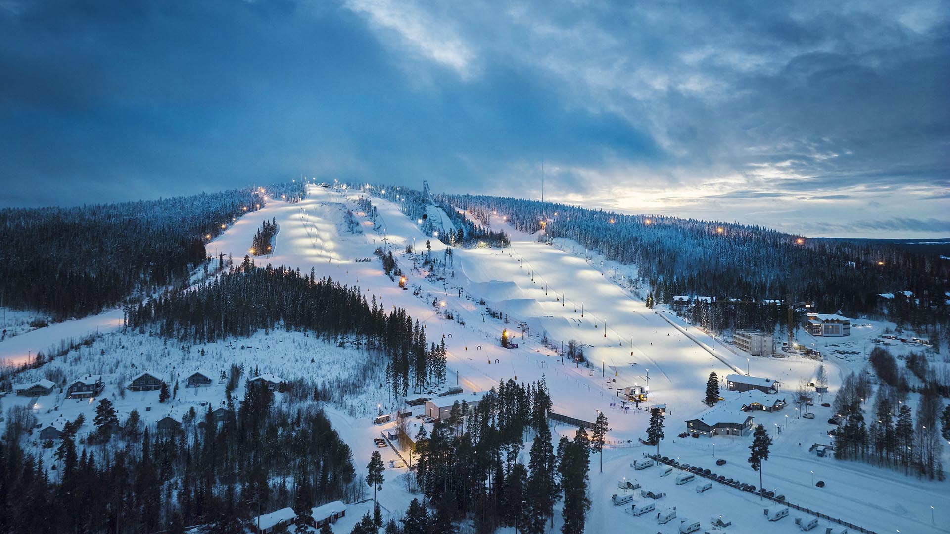 Vuokatti slope area, Sotkamo