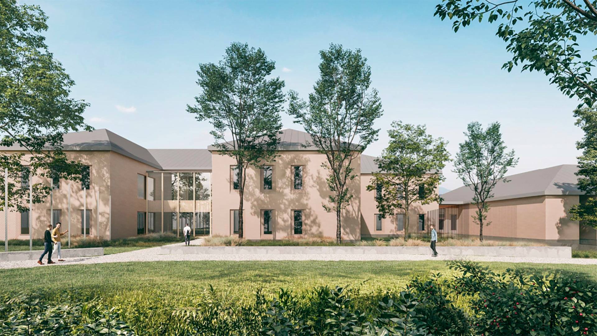The new building of the old hospital in Vaasa, Vaasa