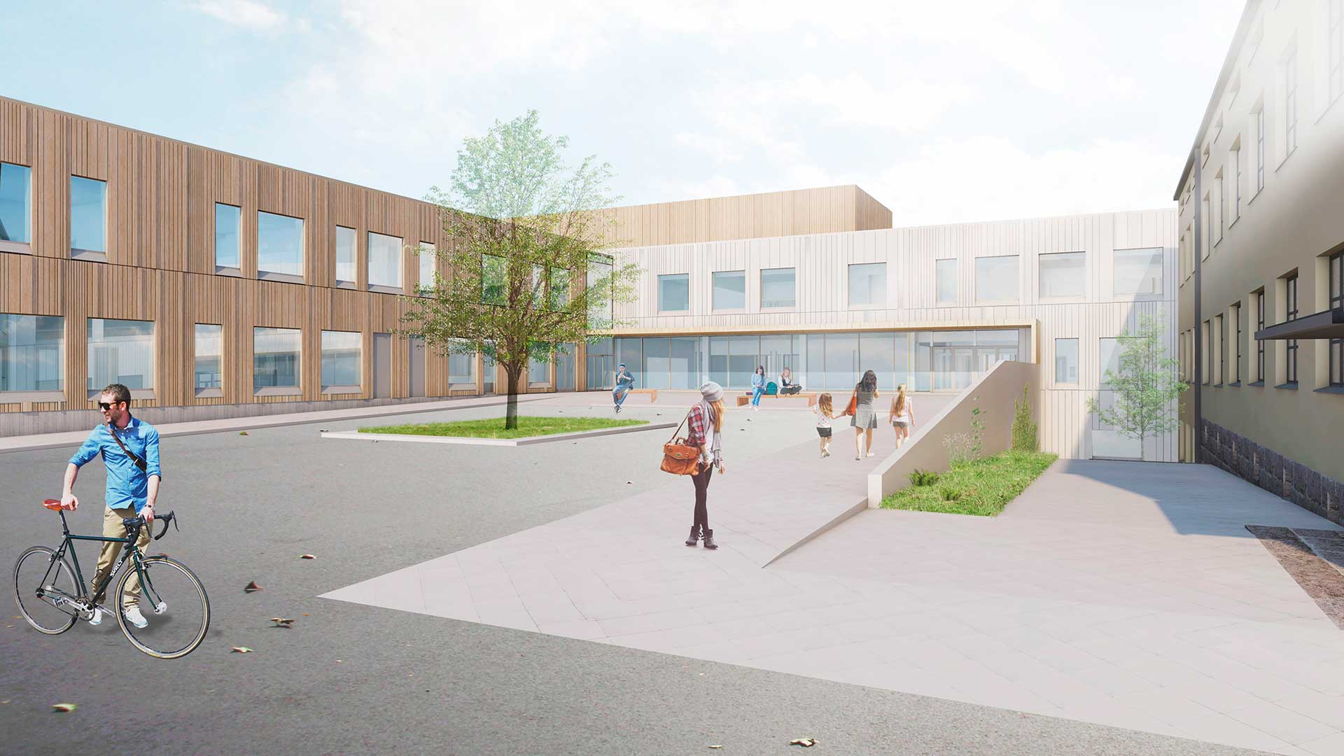 Monikko, Leppävaara school centre, Espoo