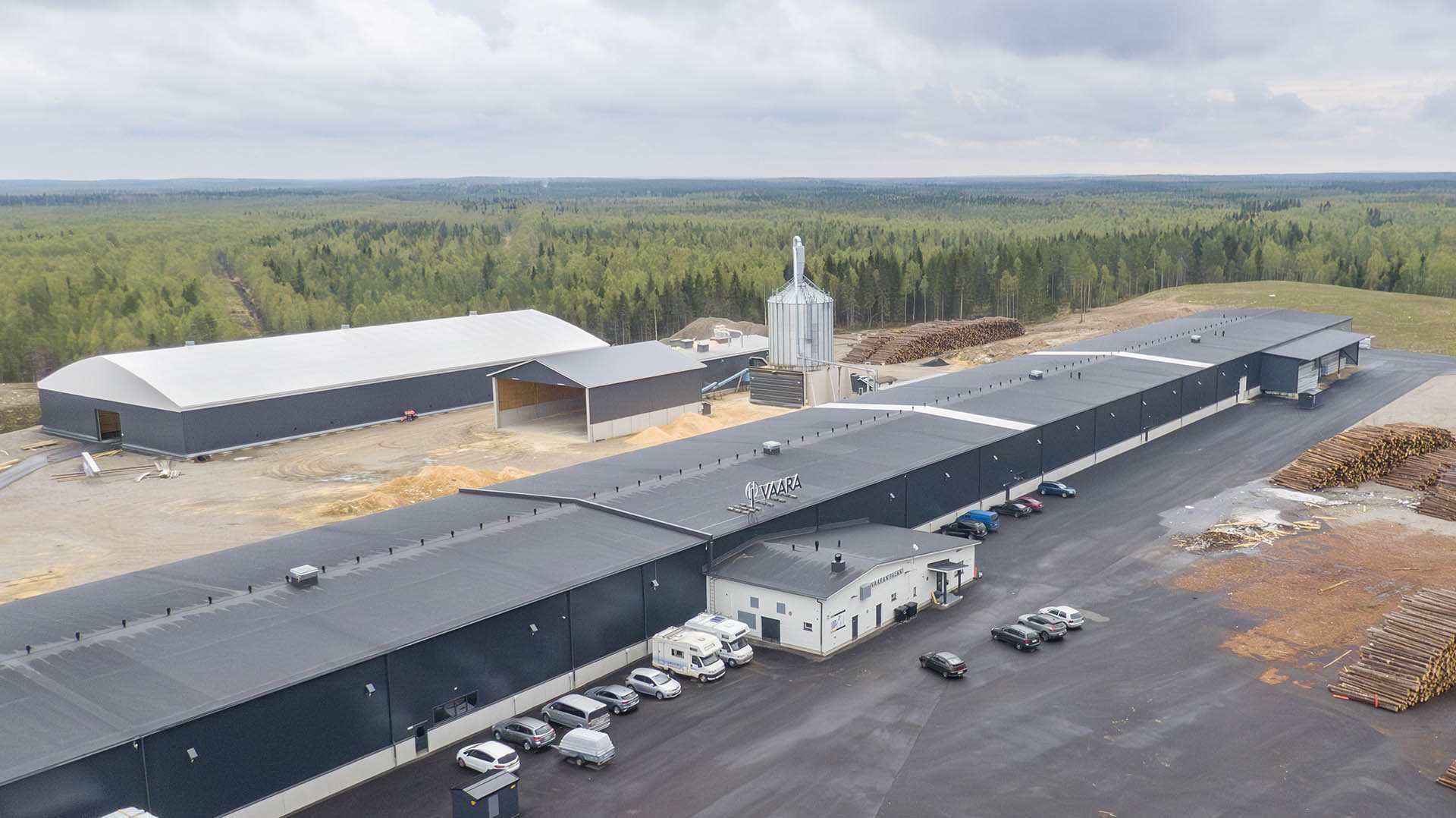 Vaaran Palkki Oy, Log product plant, Tervola