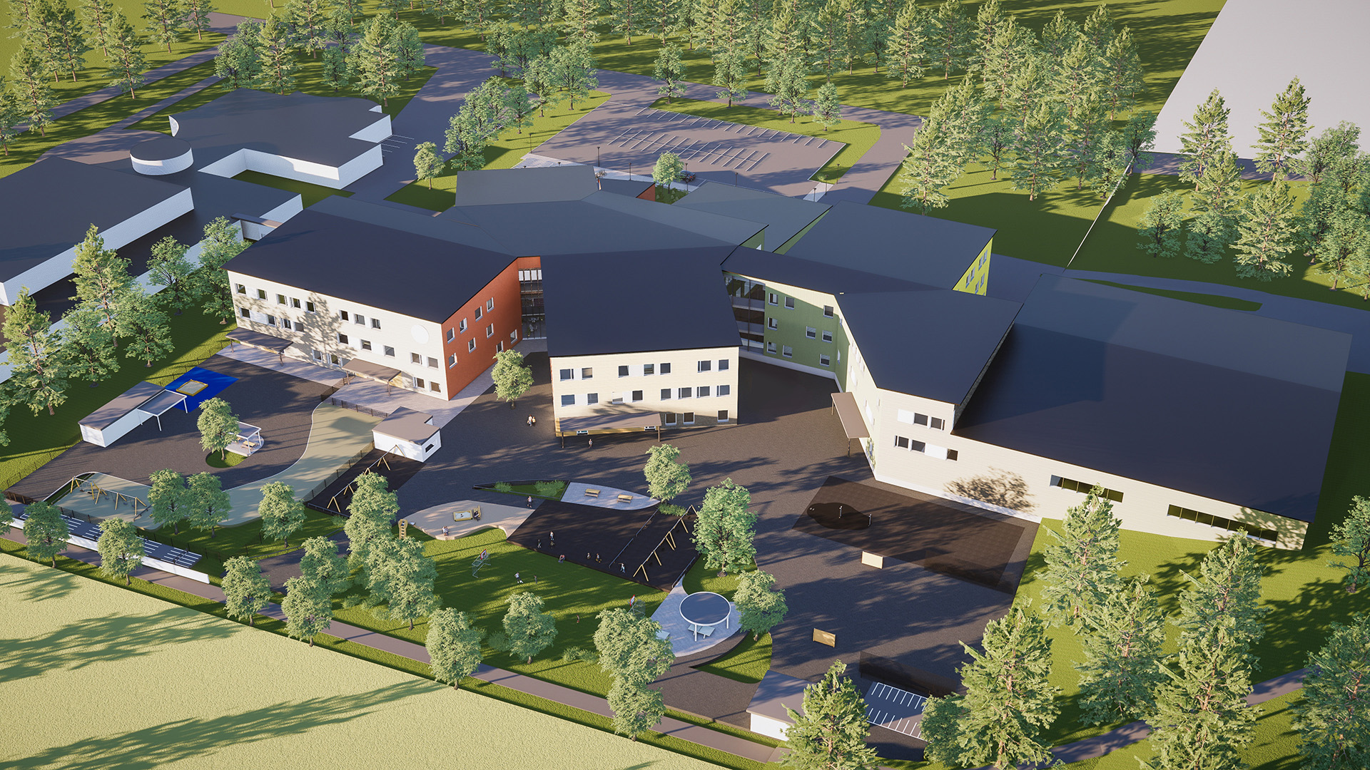 Turenki school and multipurpose building, Turenki