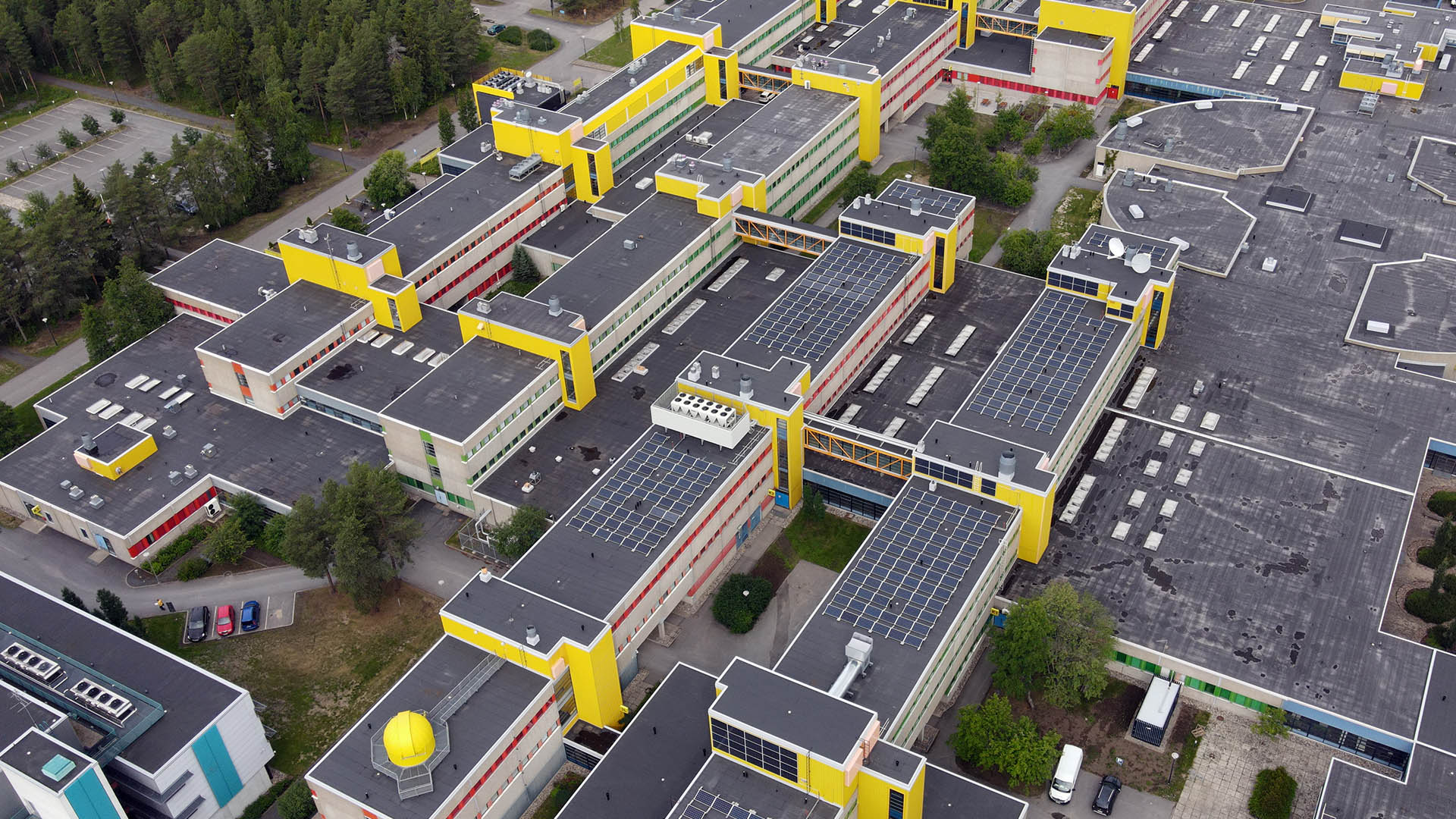 University of Oulu, solar power system, Oulu